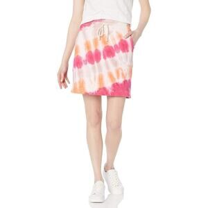 Goodthreads Women's Paperbag Waist Heritage Fleece Multicolor Skirt Size M